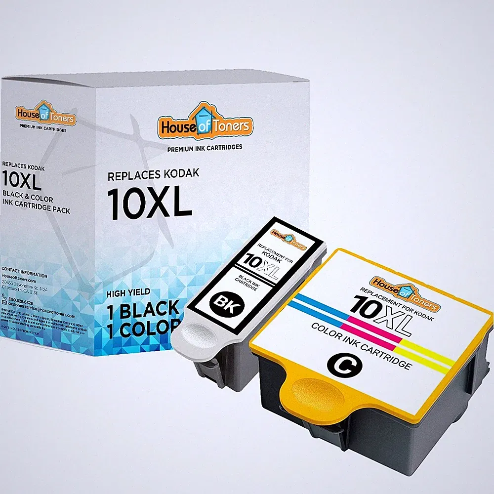 10XL Series Ink for use with Kodak Hero 7.1 9.1Office Hero 6.1 Lot