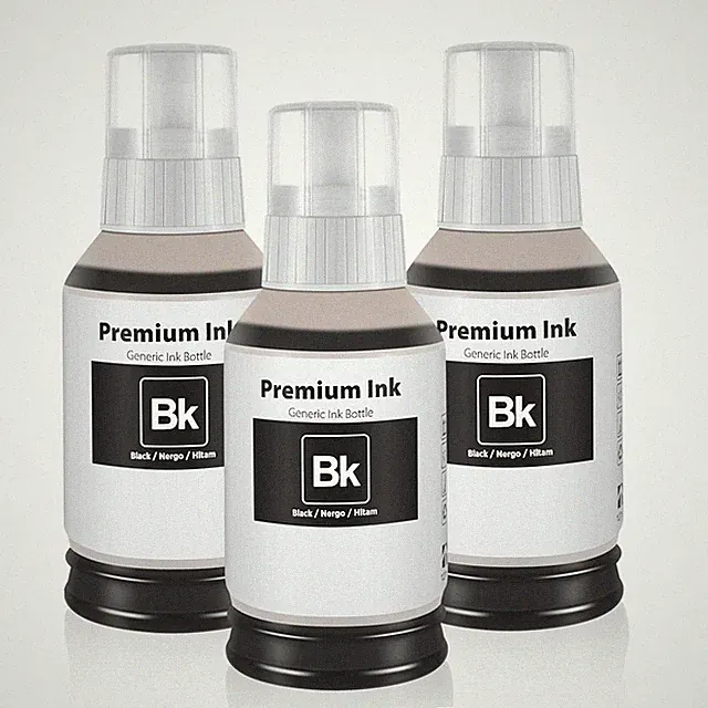 532 T532 Black Refill Ink Bottles 3Pack for EcoTank ETM1170 ETM3170