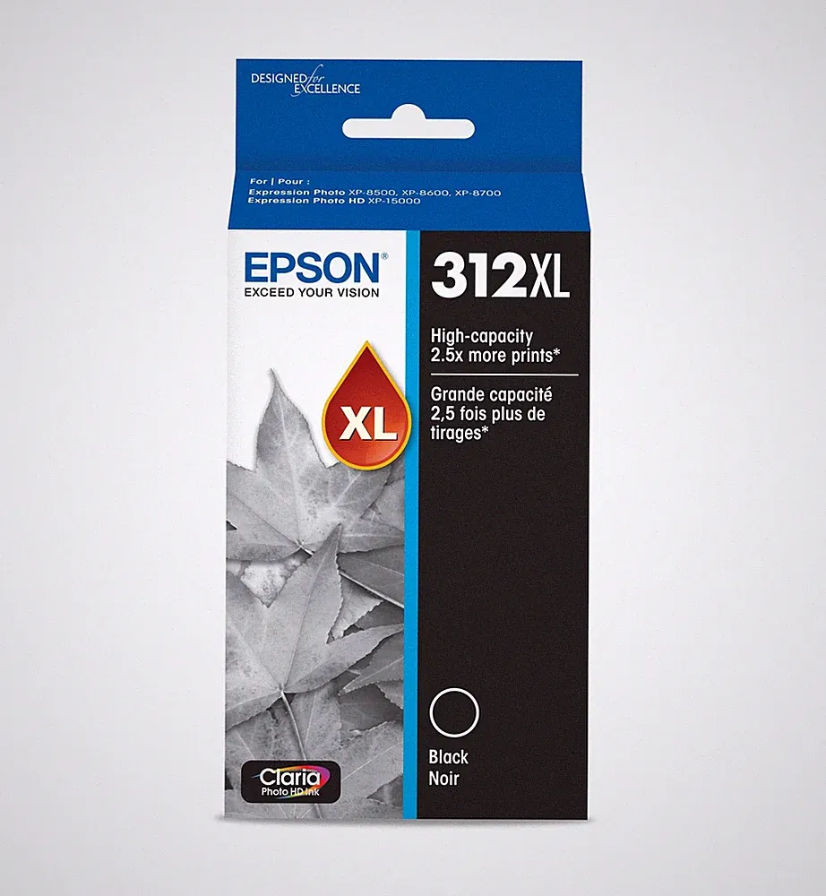 Black High Capacity Inkjet Printer Ink for Archival Quality Photos