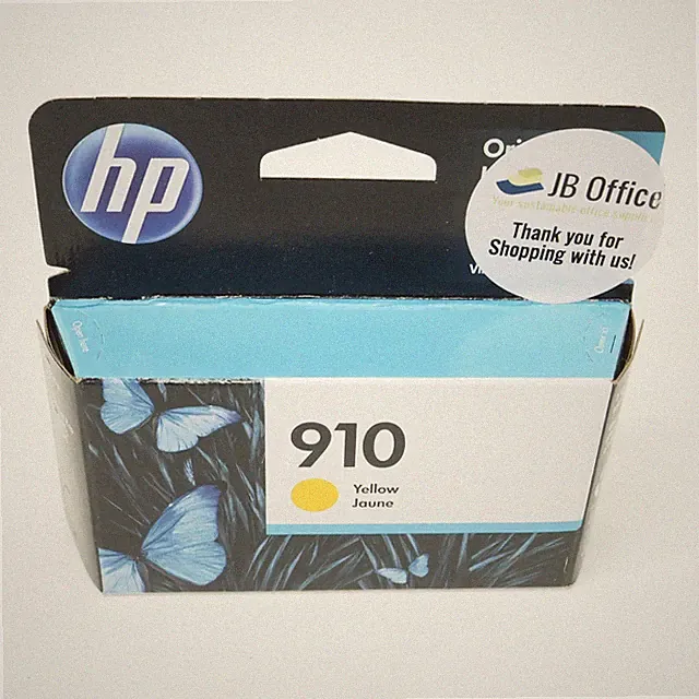 Genuine HP 910 Yellow Color OfficeJet 8025 Expired June 2025